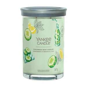 Yankee Candle Signature Cucumber Mint Cooler Illatgyertya 567g (1728873E) kép