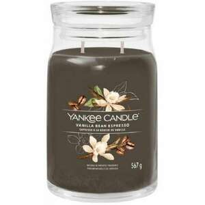 Yankee Candle Signature Vanilla Bean Espresso Illatgyertya 567g (1701377E) kép