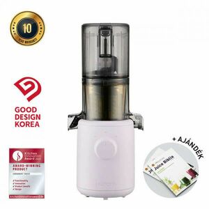 Hurom H310A Slow Juicer (LEVENDULA) + Juice Biblia kép