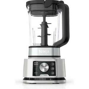 Ninja Foodi Power Nutri 3 az 1-ben turmixgép intelligens nyomatékmotorral és 6 Auto-IQ programmal, CB350EU 1200 W, 2, 1 literes tál, 700 ml-es csésze és 400 ml-es tál, fekete/ezüst kép