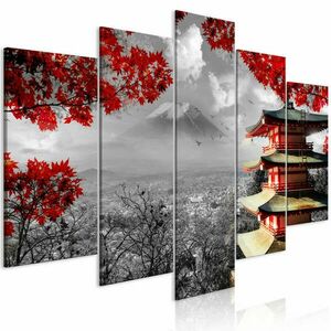 Japán kaland (5 részes) Széles 200x100 - vászonkép kép