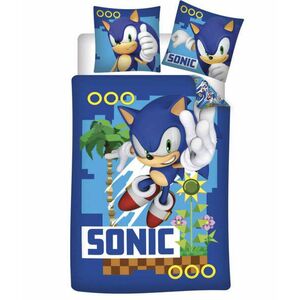 Sonic, a sündisznó Coin Chase ágyneműhuzat 140×200cm, 70×90 cm kép