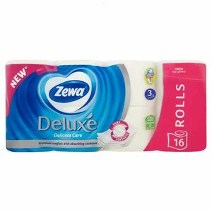 Zewa Deluxe Delicate Care 3r. toalettpapír 16 tek./cs. kép