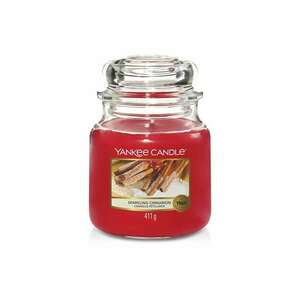 Yankee Candle Sparkling Cinnamon Illatgyertya 411g (1100953E) kép