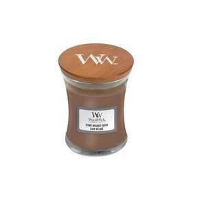 WoodWick Stone Washed Suede Illatgyertya 85g (5038581103167) kép