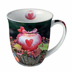 AMB.38418895 Snow dusted apple porcelánbögre 0, 4l kép