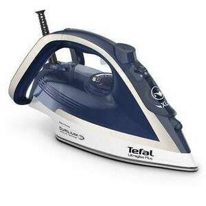 Tefal Ultimate Pure FV6812E0 vasaló Gőzölős vasaló 2800 W Kék, Ezüst (FV6812E0) kép