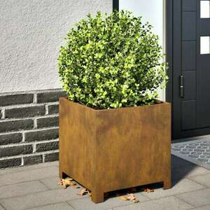 vidaXL 2 db corten acél kerti növénytartó 40 x 40 x 40 cm kép