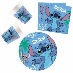 Disney Lilo és Stitch, A csillagkutya Angel party szett 36 db-os 23 cm-es tányérral kép