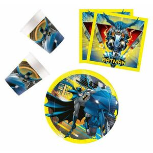 Batman Rogue Rage party szett 36 db-os 23 cm-es tányérral kép