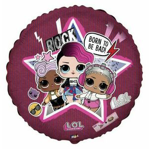 LOL Surprise Born to be Bad fólia lufi 45 cm kép