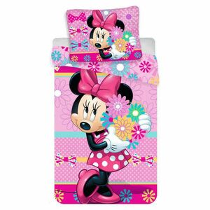 Disney Minnie Bows and flowers ágyneműhuzat 140×200cm, 70×90 cm kép