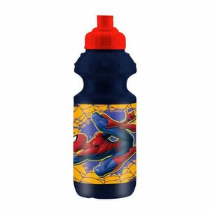 Pókember Web-Slinger műanyag kulacs, sportpalack 350 ml kép