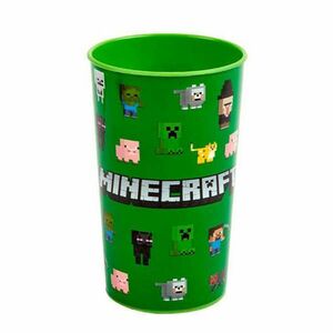 Minecraft Green műanyag pohár 250 ml kép