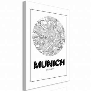 Retro München (1 rész) Függőleges 40x60 - vászonkép kép