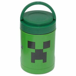 Thermo Ételhordó 500ml, Fém - Minecraft Creeper kép