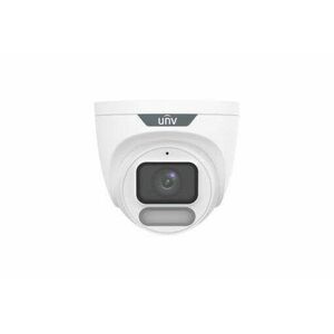 Uniview Easystar 4MP Colorhunter Wise-ISP turret dómkamera, 2.8mm fix objektívvel, mikrofonnal kép