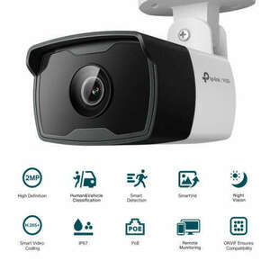 TP-Link VIGI C320I (2.8mm) 2MP Outdoor Bullet Network Camera kép