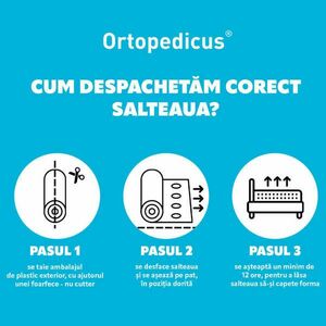 Ortopéd ágybetét, memóriahabos, 150x190 - Memória 20+5+3, Bio pamuthuzat, Szállodai kínálat kép