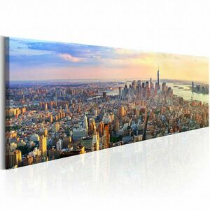 New York-i panoráma 120x40 - vászonkép kép