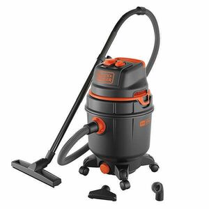 Száraz-nedves porszívó 30L, 1600W, Kisgépcsatlakozóval, BLACK+DECKER BXVC30PTDE kép