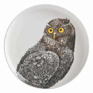 Marini Ferlazzo Owl fehér porcelán tányér, ø 20 cm - Maxwell & Williams kép