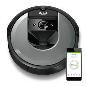 iRobot Roomba I715040 robot porszívó Fekete, Szürke kép