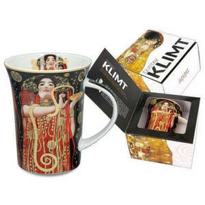 Porcelánbögre Klimt dobozban, 350ml, Klimt: Hygeia kép