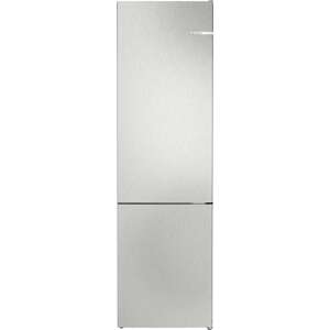 Bosch KGN392LDF Alulfagyasztós hűtőszekrény, Serie4, noFrost, 260+103 l, Energiaosztály: D, TouchControl kijelző, LED világítás, MultiAirFlow, VitaFresh XXL, Inox kép