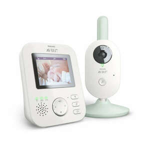 Philips AVENT Baby monitor SCD831/52 videós babafigyelő 300 M FHSS Fehér kép