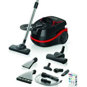 Bosch BWD 421 POW 5l 2100W fekete/piros porzsákos porszívó kép