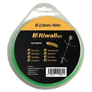 Riwall PRO Damil 2 mm, hossz 40m, szögletes kép