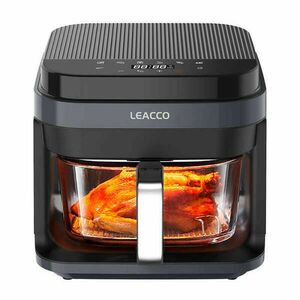 Leacco AF018 Forrólevegős sütő 5, 5L, 1350W, Fekete kép