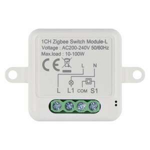 GoSmart kapcsolómodul IP-2103SZ, ZigBee, 1 csatornás (nem igényel N vezetéket) kép