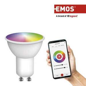 LED izzó GoSmart MR16 / GU10 / 4, 8 W (35 W) / 400 lm / RGB / dimmelhető / Zigbee kép