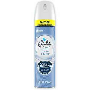 Légfrissítő aerosol 300 ml glade® pure clean linen friss szellő kép