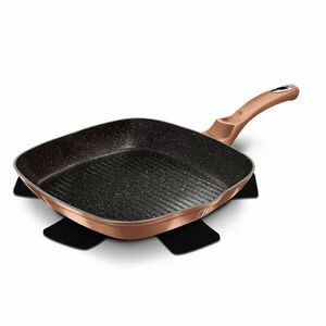 Berlinger Haus BH-1521N Grill serpenyő, 28 cm, Metallic Line Rose Gold EditionAJÁNDÉK KARCOLÁSVÉDŐ kép