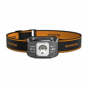 Superfire HL75-S 350lm USB Fejlámpa kép