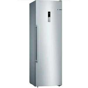 Bosch GSN36BIEP Fagyasztószekrény, 242 l, M: 186 cm, 4 fiók, NoFrost, FreshSense, SuperFreezing, E energiaosztály, Ujjlenyomatmentes inox kép