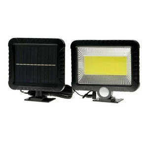 SOLAR projektor 10W 100LED COB fény- és mozgásérzékelő kép