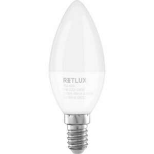 Retlux RLL 428 C37 E14 candle 6W DL kép