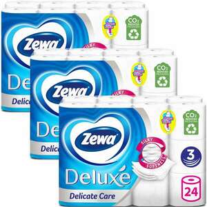 Zewa Deluxe Delicate Care 3 rétegű Toalettpapír 3x24 tekercs kép