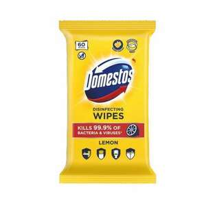 Domestos Higiénikus Törlőkendő Lemon 60db kép