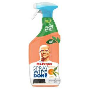 Mr. Proper Spray Wipe Done Zsírtalanító tisztítószer Peps Mandarin 800ml kép