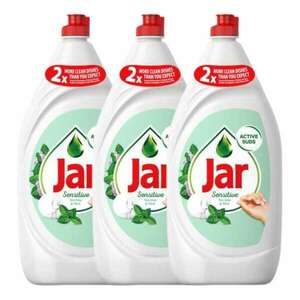 Jar Mosogatószer Sensitive Teafa & Menta 3x1350ml kép