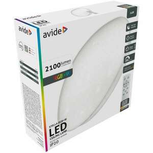 Avide LED Mennyezeti Lámpa Stella 24W RGB+W távirányítóval 38cm kép