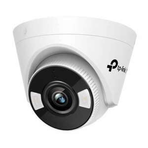 TP-Link IP turretkamera WiFi, C440-W (FullColor, 4MP, 4mm, H265+, fehér LED30m, IR30m, PoE/12VDC) kép