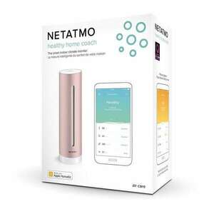 Netatmo Healthy Home Coach okos hőmérséklet, zaj és páratartalom megfigyelő állomás kép