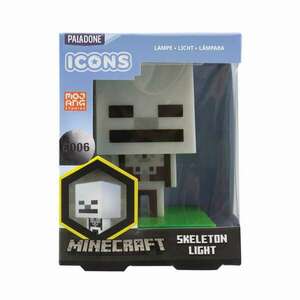 Paladone 2807829 Minecraft - Skeleton Icon Light LED, 11.8 cm Többszínű gamer hangulatvilágítás kép