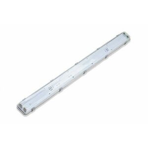 Asalite Prémium IP65 Por-és Páramentes Armatúra 2x120cm T8 LED Csõre Elõkészítve (2x18W fénycsõ nem tartozék) LED fénycső kép